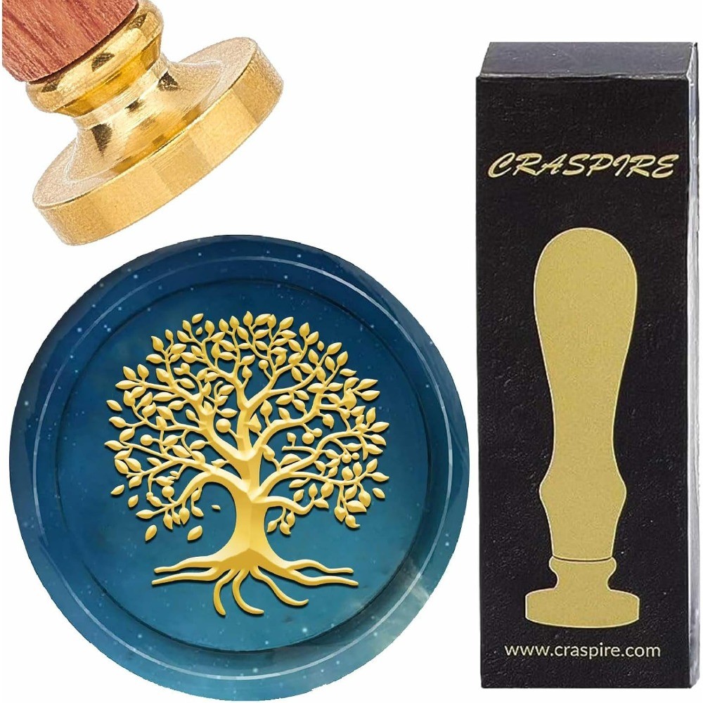 Batik Wax Kit - Tree of Life Wax Seal Stamp