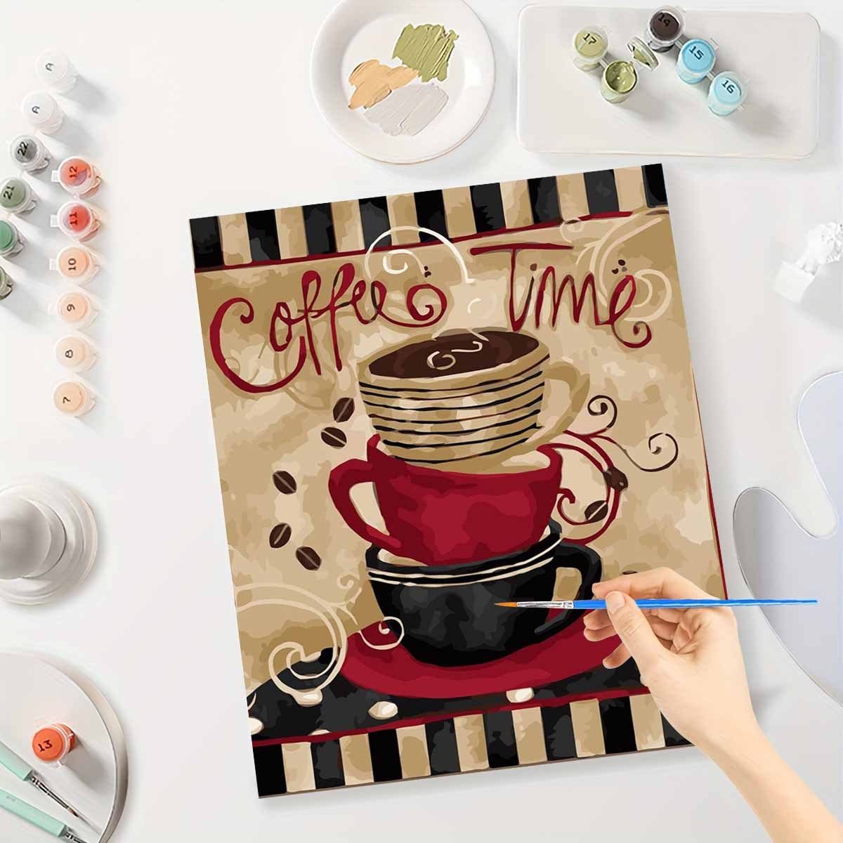 Art Craft Game - Paint By Numbers Kit for Adults