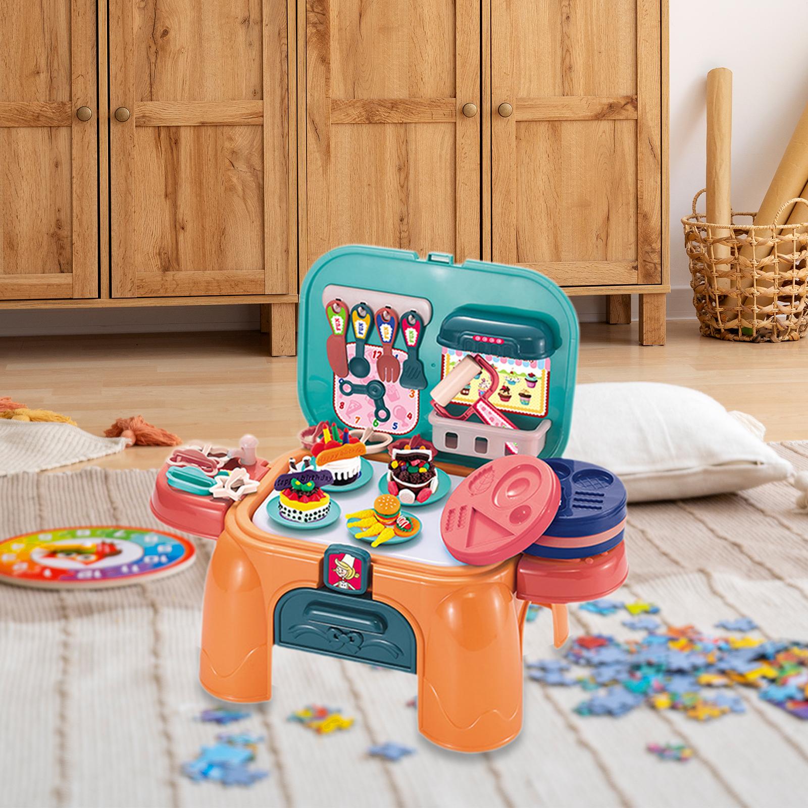 Art Craft Game - Play Dough Tools Play Table Game