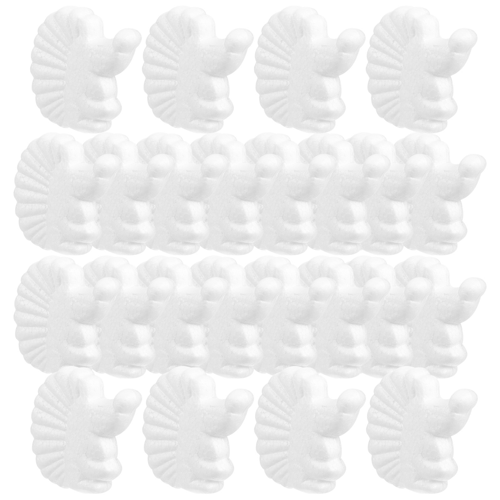 Art Craft Kids - 50Pcs Blank Foam Hedgehog Animal Crafts