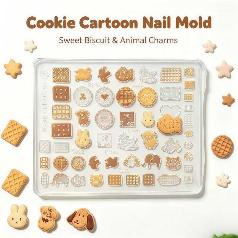 Art Craft Rabbit - Cute Animal Nail Art & Cookie