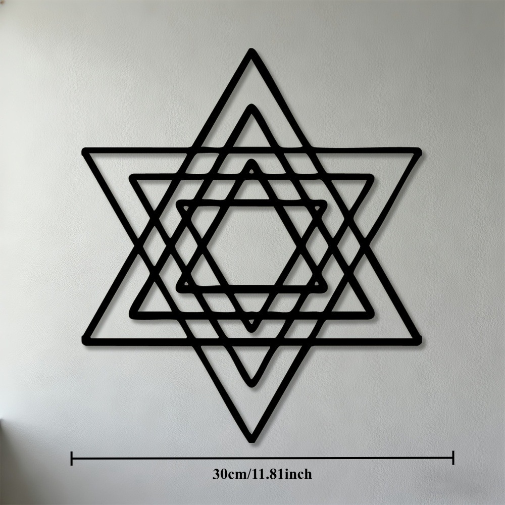 Art & Craft Be - CIFBUY Metal Wall Art Iron Star