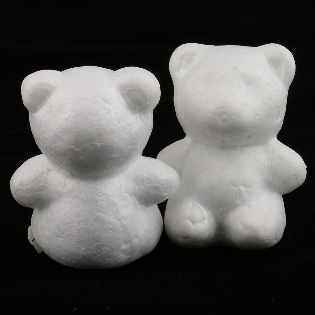 Art Craft Kids - Foam Material Bear Ornaments Painted Crafts