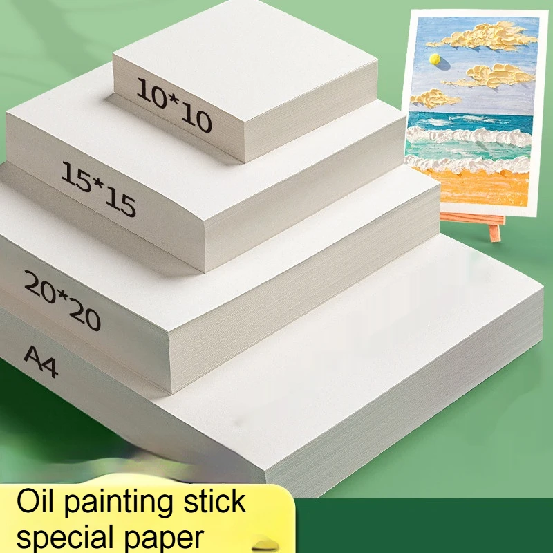 Chalk Pastel Set - 200GSM Oil Pastel Paper Oil Painting