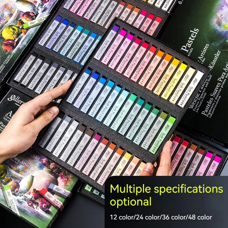 Chalk Pastel Set - 12/24/26/48/72 Colors Oily Pastel Chalk Pastel