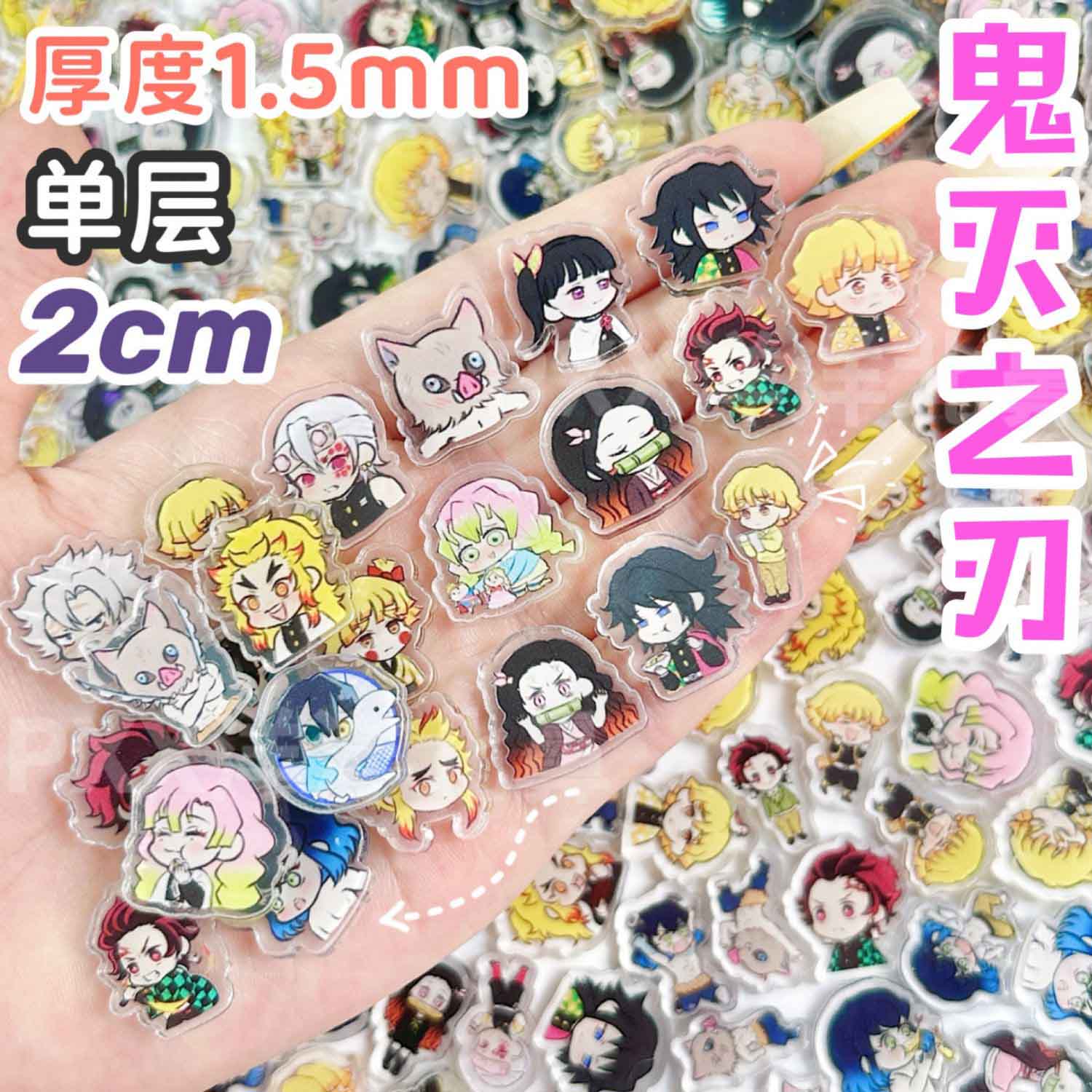 50/100Pcs 1/2cm Mini Demon Sla - Art Craft Material ulasan dan harga