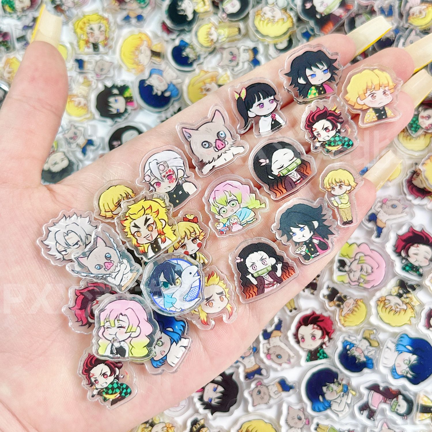 50/100Pcs 1/2cm Mini Demon Sla - Art Craft Material ulasan dan harga