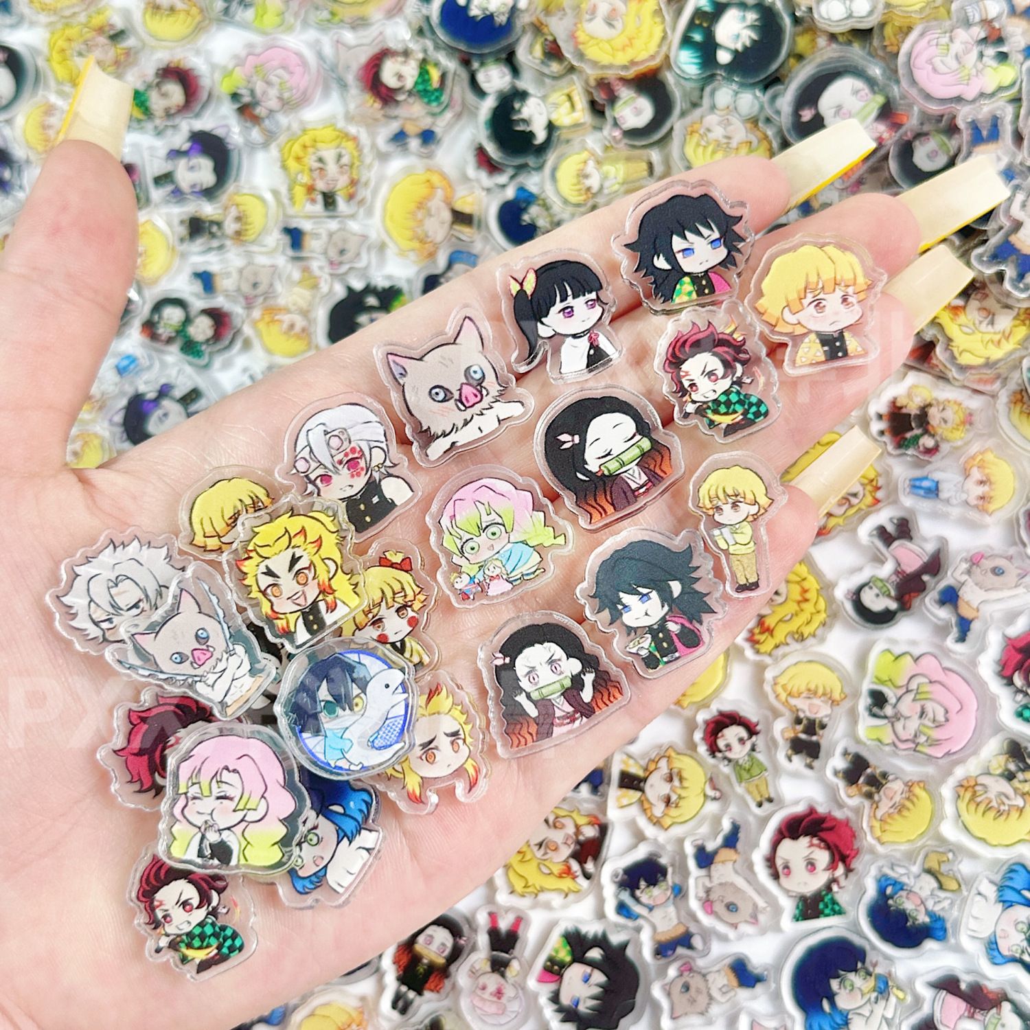 50/100Pcs 1/2cm Mini Demon Sla - Art Craft Material ulasan dan harga