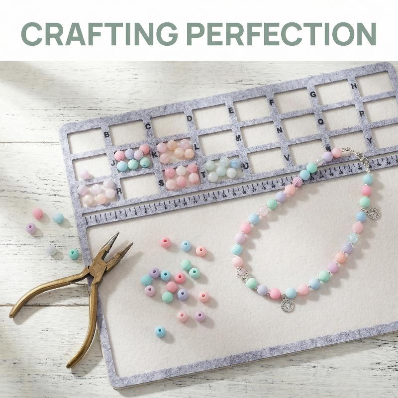 Felt Beading Mat Rectangle Fel - Art Craft Board ulasan dan harga