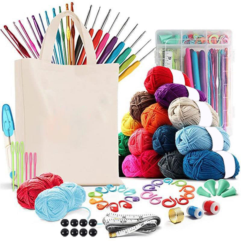 Knitting & Crochet Supplies, C - Crochet Hook Set ulasan dan harga