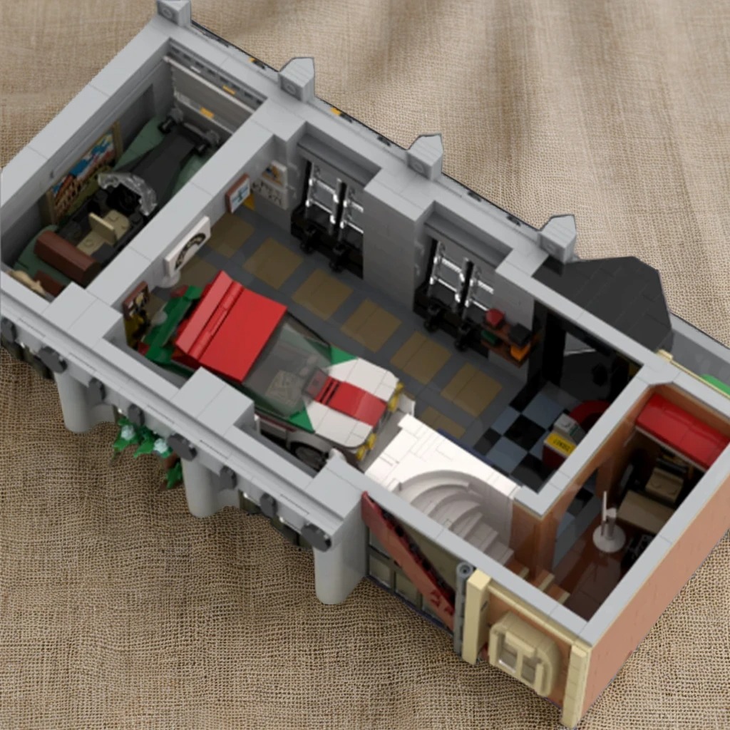 4135pcs MOC Modular Buildings  - Art Craft Museum ulasan dan harga