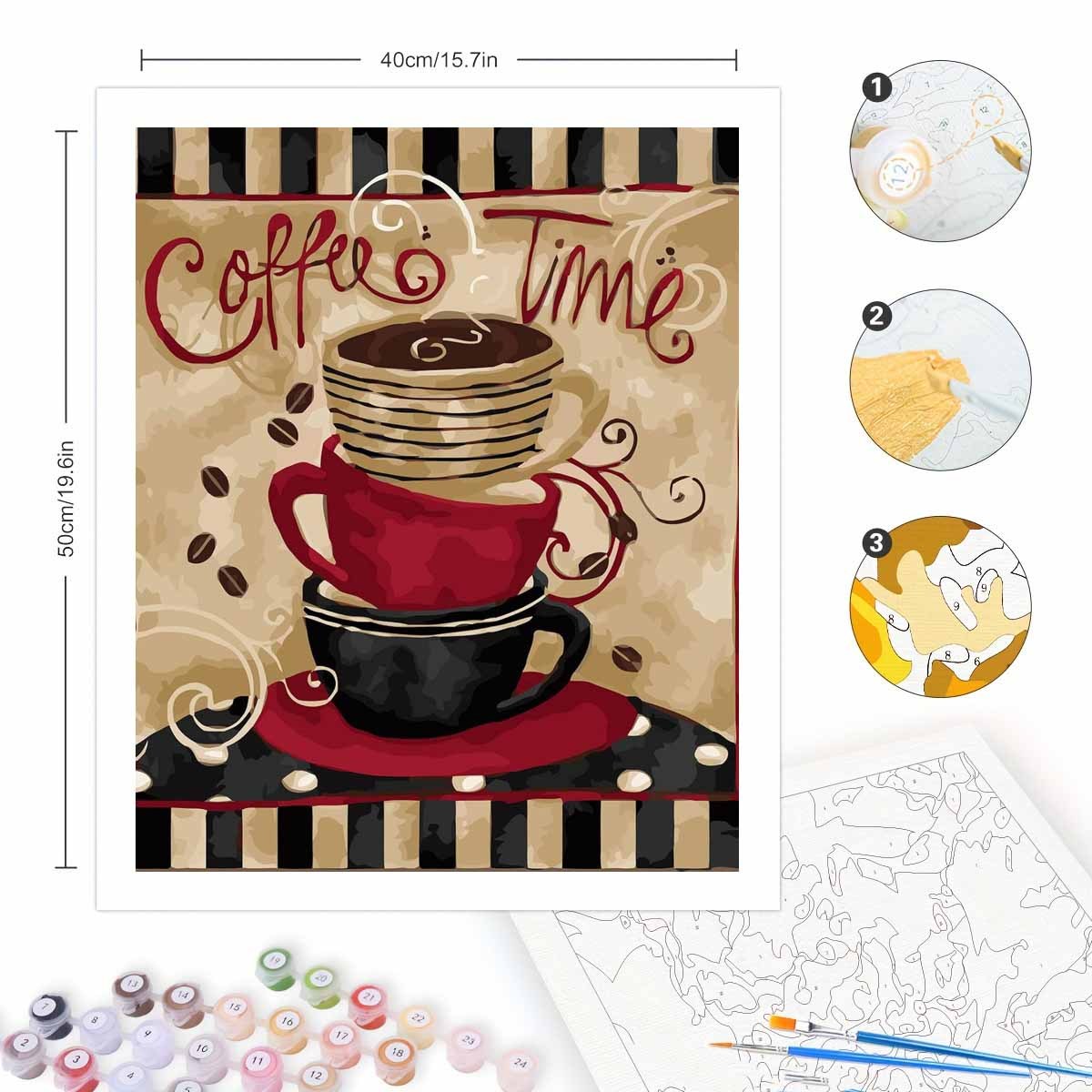 Paint By Numbers Kit for Adult - Art Craft Game ulasan dan harga