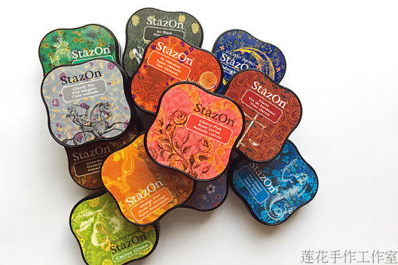 1PcTSUKINEKO Inkpads Stazon Mi - Stamping Ink Pad ulasan dan harga