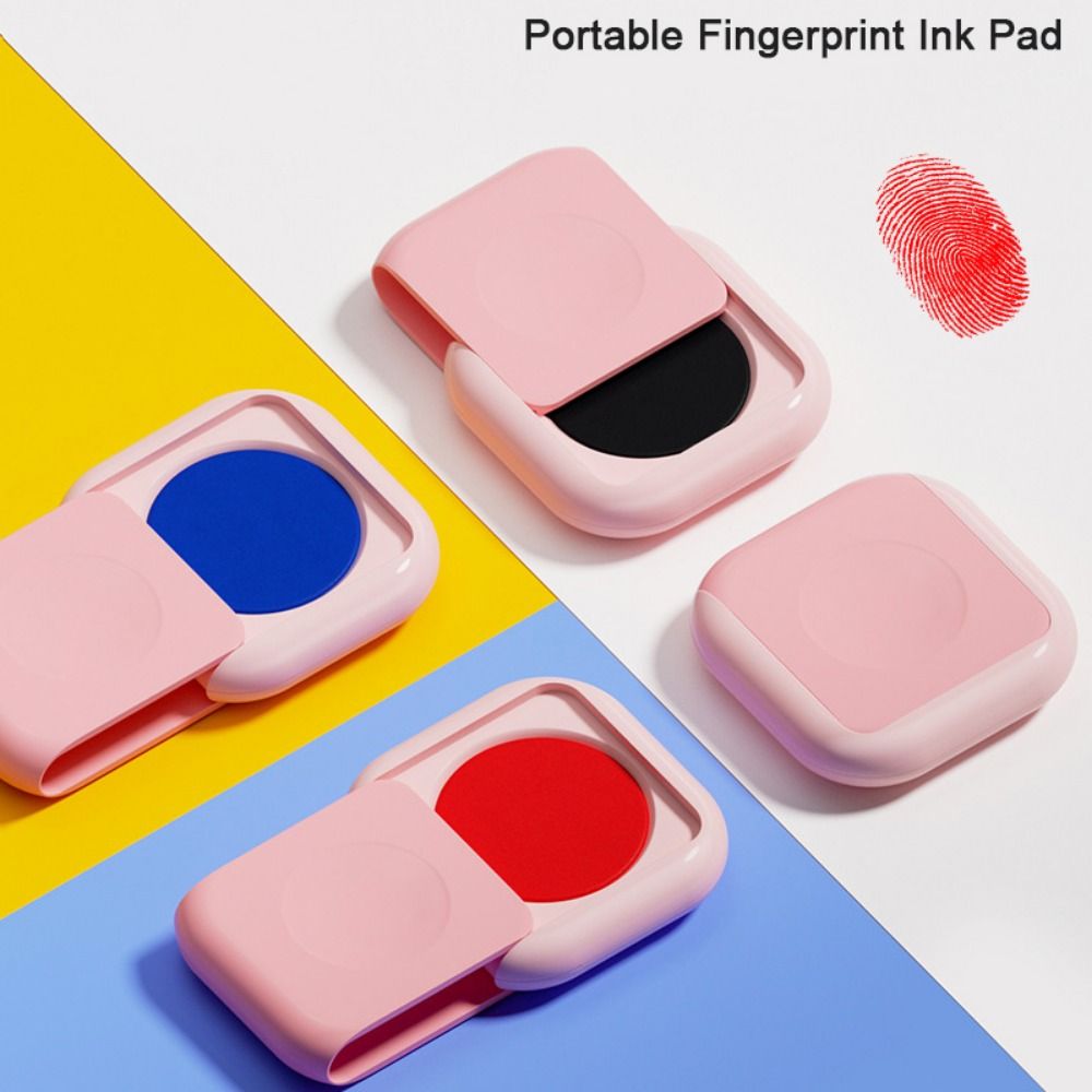 Clear Stamping Mini Fingerprin - Stamping Ink Pad ulasan dan harga