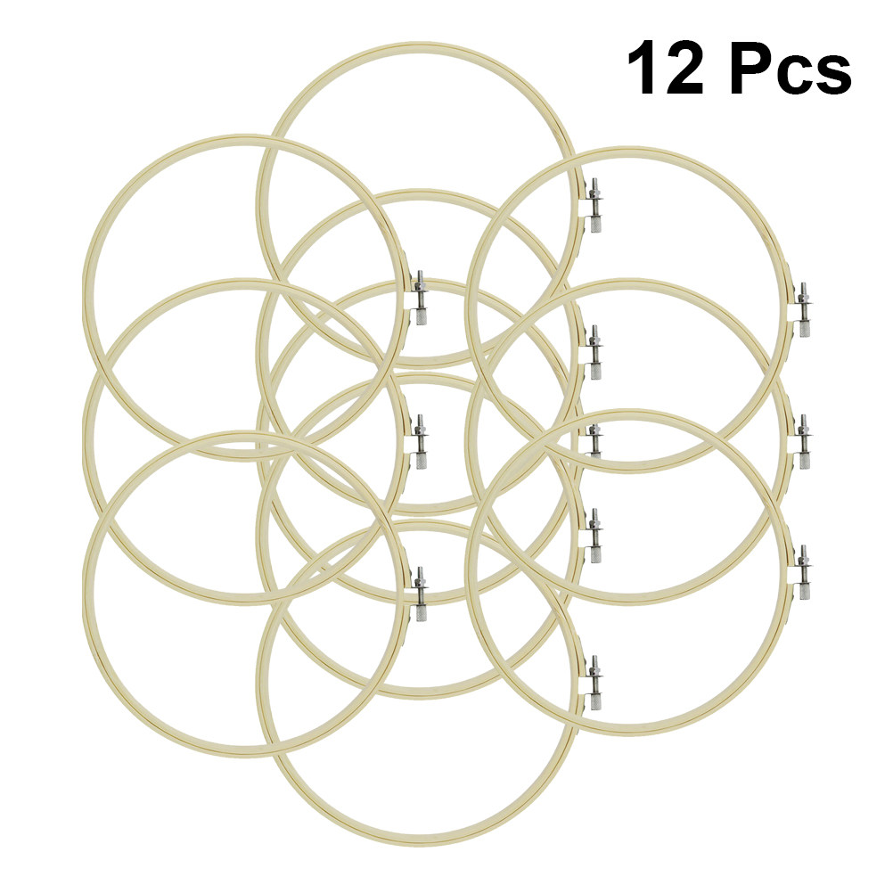 12Pcs 20Cm Bamboo Embroidery H - Art Craft Idea ulasan dan harga