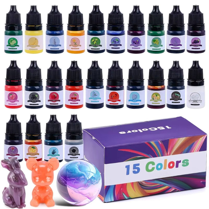 Epoxy Resin Color Pigment 24 V - Resin Pigment Powder ulasan dan harga