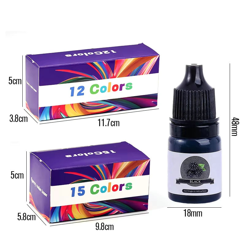 Epoxy Resin Color Pigment 24 V - Resin Pigment Powder ulasan dan harga