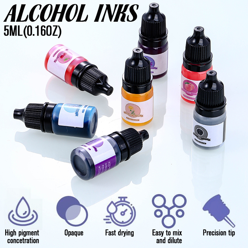 Epoxy Resin Color Pigment 24 V - Resin Pigment Powder ulasan dan harga