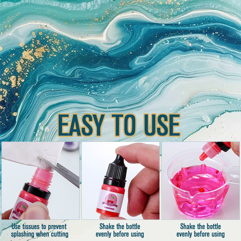 Epoxy Resin Color Pigment 24 V - Resin Pigment Powder ulasan dan harga