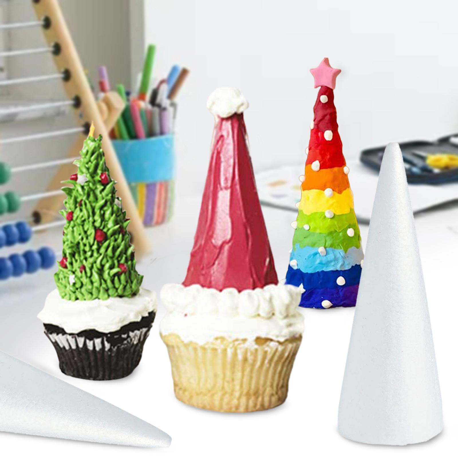 30Pcs Foam Cones for Crafts Fo - Art Craft Kids ulasan dan harga