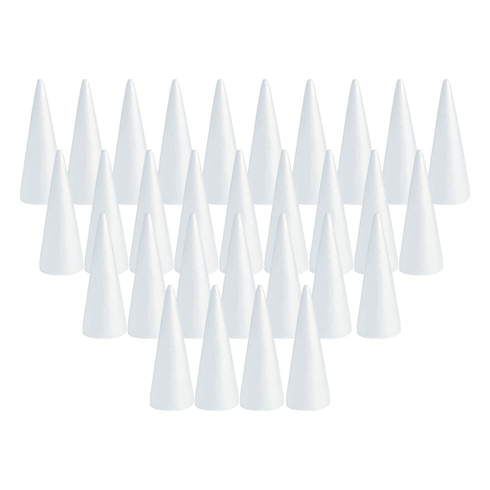 30Pcs Foam Cones for Crafts Fo - Art Craft Kids ulasan dan harga