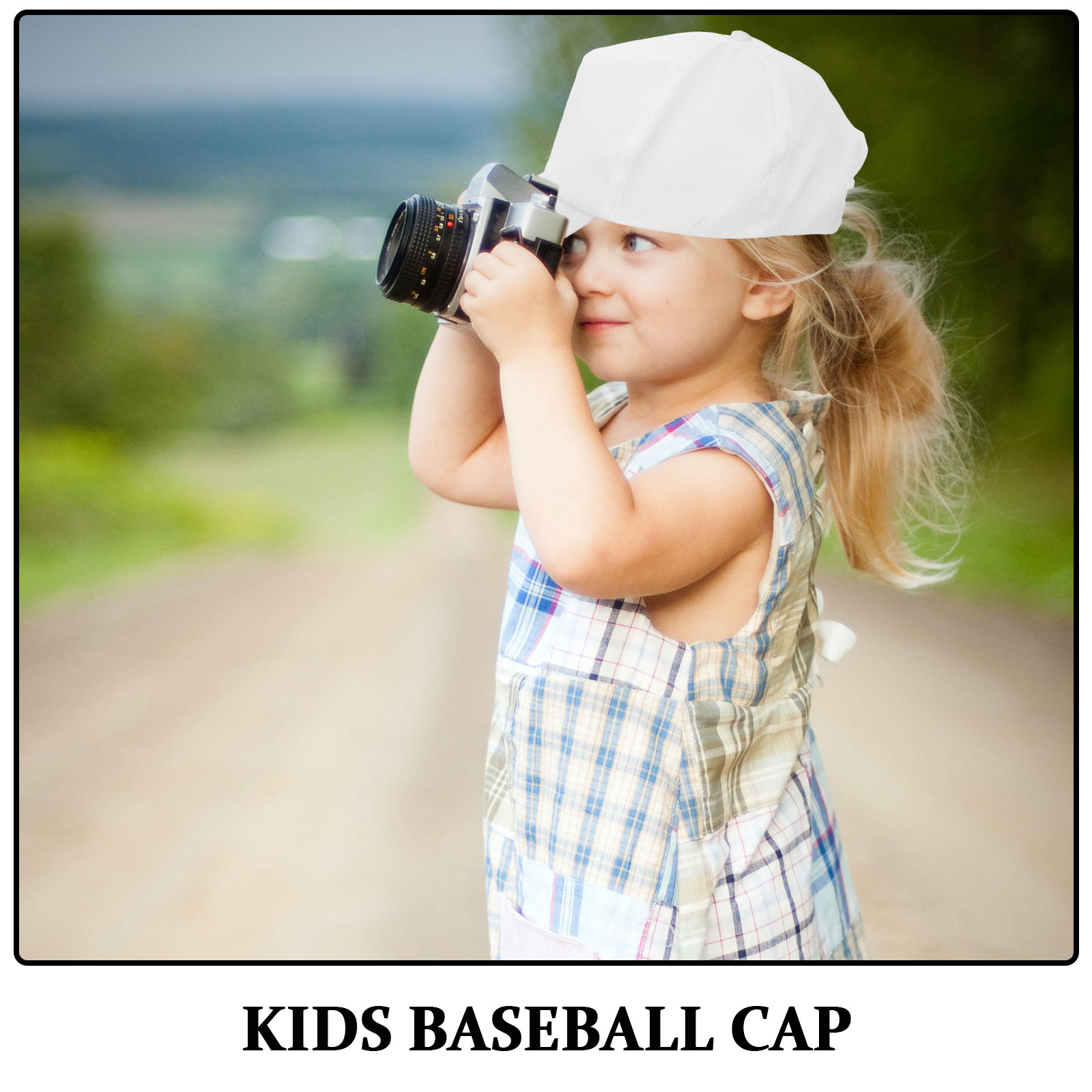 1Set Kids Baseball Cap Plain W - Art Craft Kids ulasan dan harga