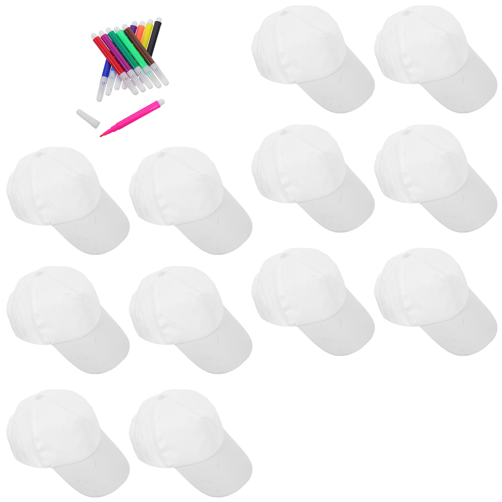 1Set Kids Baseball Cap Plain W - Art Craft Kids ulasan dan harga