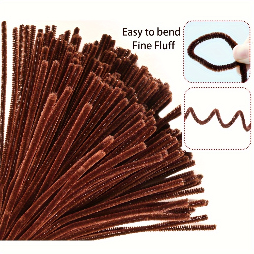 100 Pcs Coffee Pipe Cleaners,P - Art Craft Kids ulasan dan harga