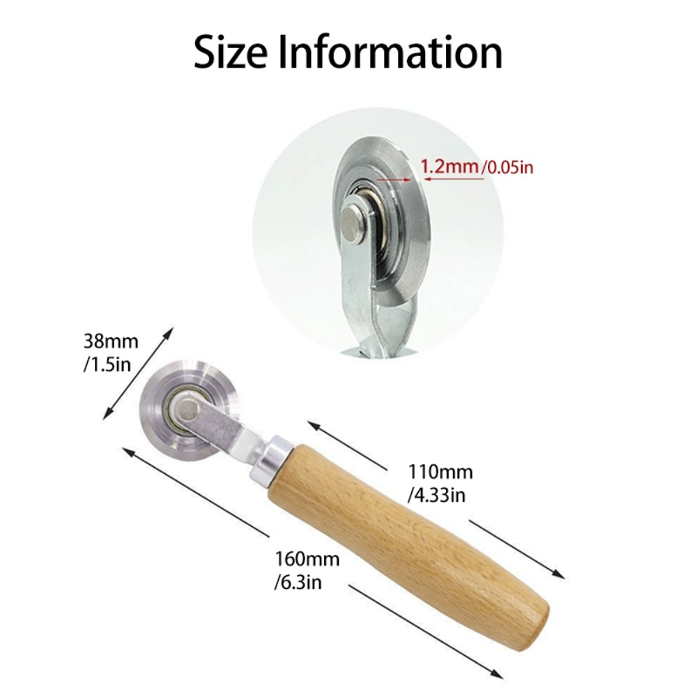 1 DIY Creasing Wheel - Craft C - Art Craft Material ulasan dan harga