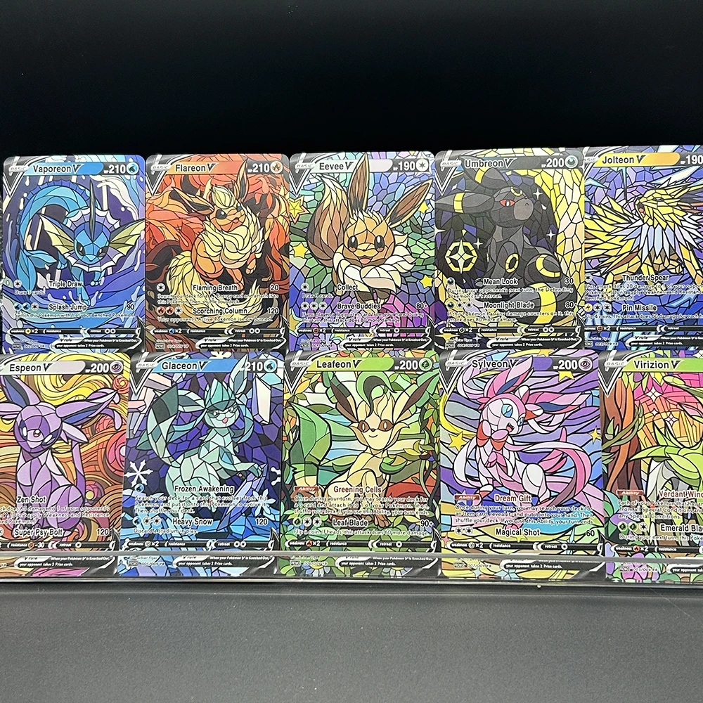 10Pcs/set Diy PTCG Eevee Umbre - Origami Paper Set ulasan dan harga