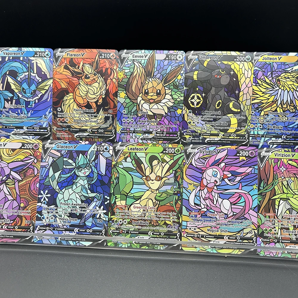 10Pcs/set Diy PTCG Eevee Umbre - Origami Paper Set ulasan dan harga