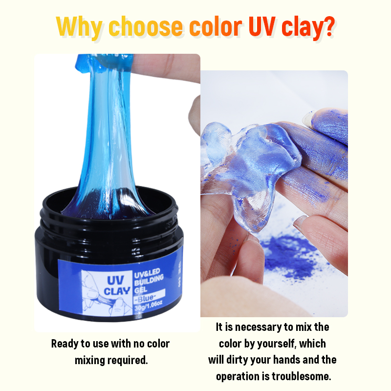 16 colors of UV resin putty -3 - Resin Pigment Powder ulasan dan harga