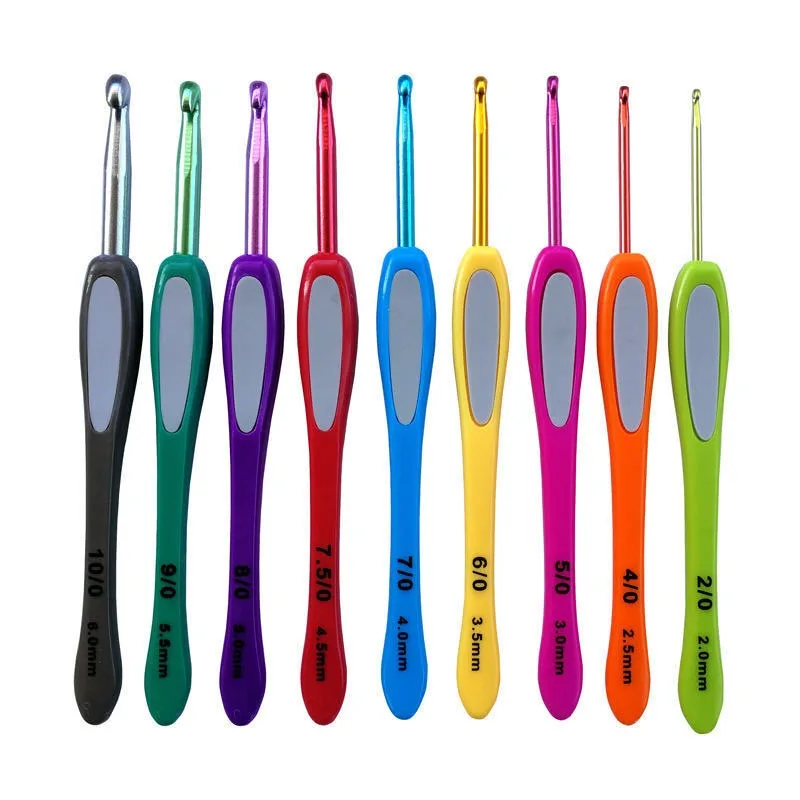Color Soft Handle Crochet Tool - Crochet Hook Set ulasan dan harga