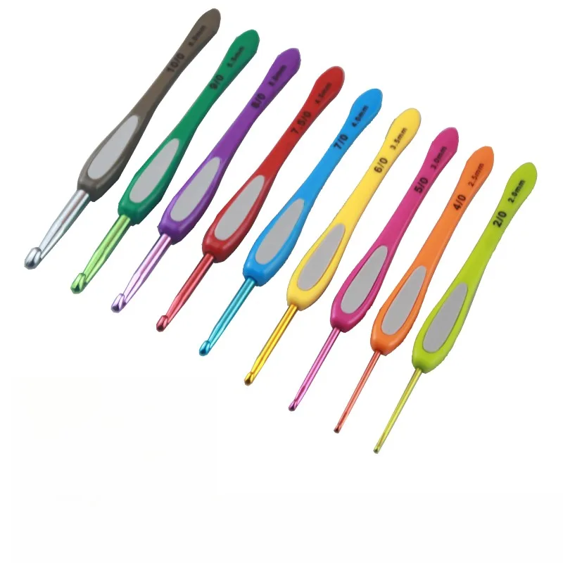 Color Soft Handle Crochet Tool - Crochet Hook Set ulasan dan harga