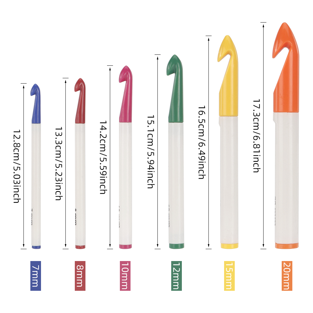 DIY Hand Knitting Crochet Hook - Crochet Hook Set ulasan dan harga