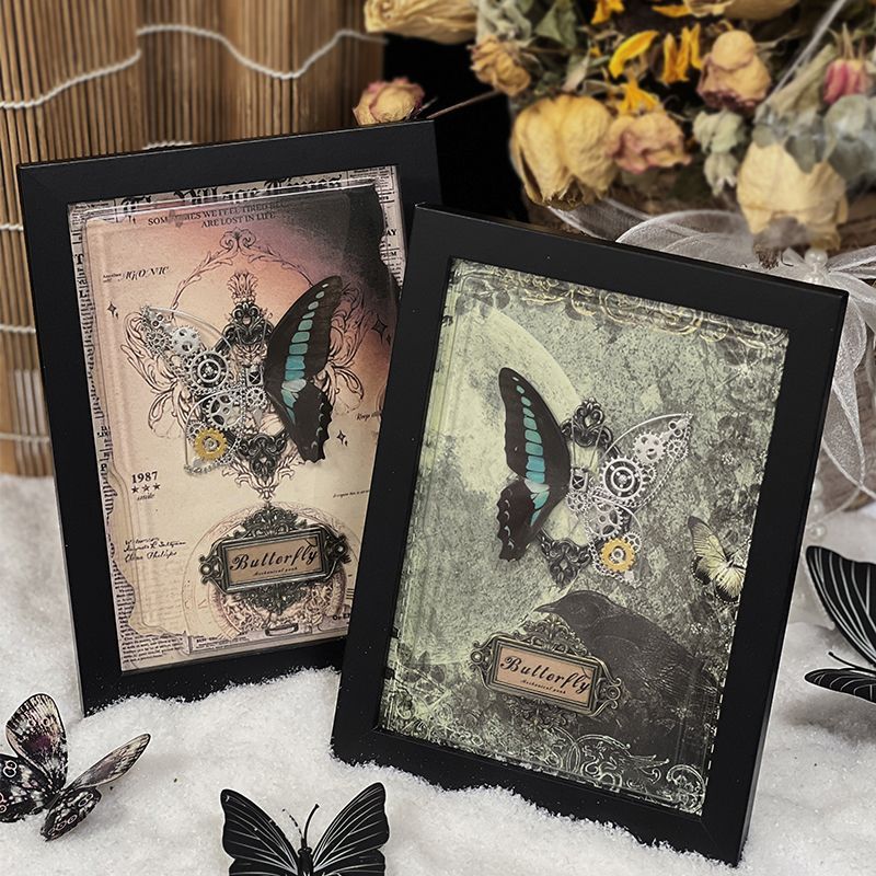 Steampunk Butterfly Frame DIY  - Art Craft In Paper ulasan dan harga