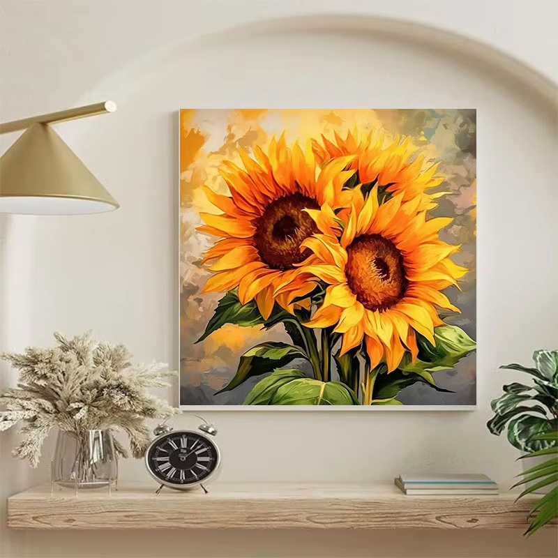 Sunflower Oil Painting Set, Ha - Art Craft Game ulasan dan harga