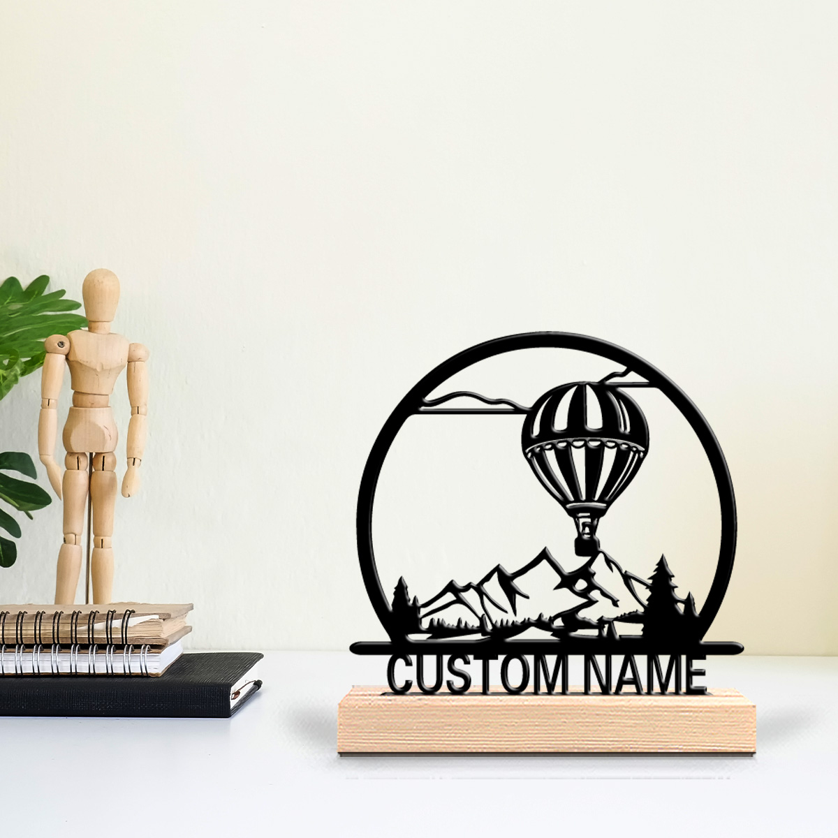 1pc Hot air balloon Customized - Art Craft Usa ulasan dan harga