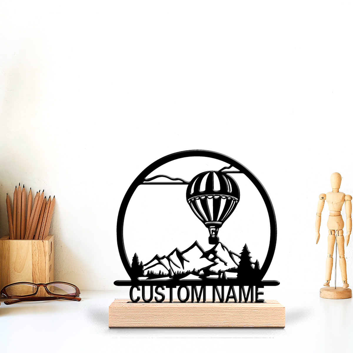 1pc Hot air balloon Customized - Art Craft Usa ulasan dan harga