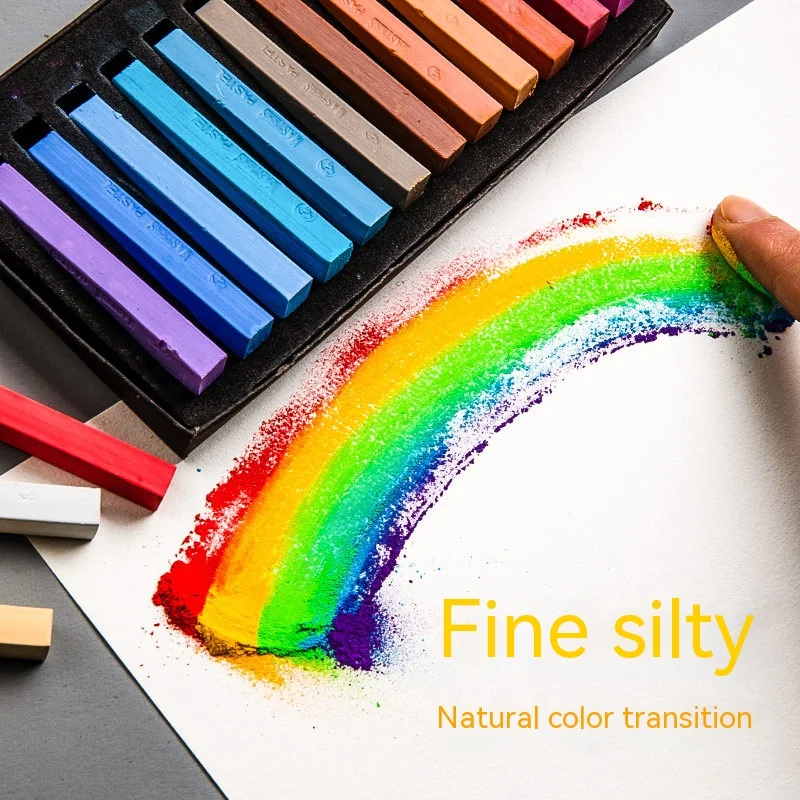 12/24/36/48 Colors/Set Art Dra - Chalk Pastel Set ulasan dan harga