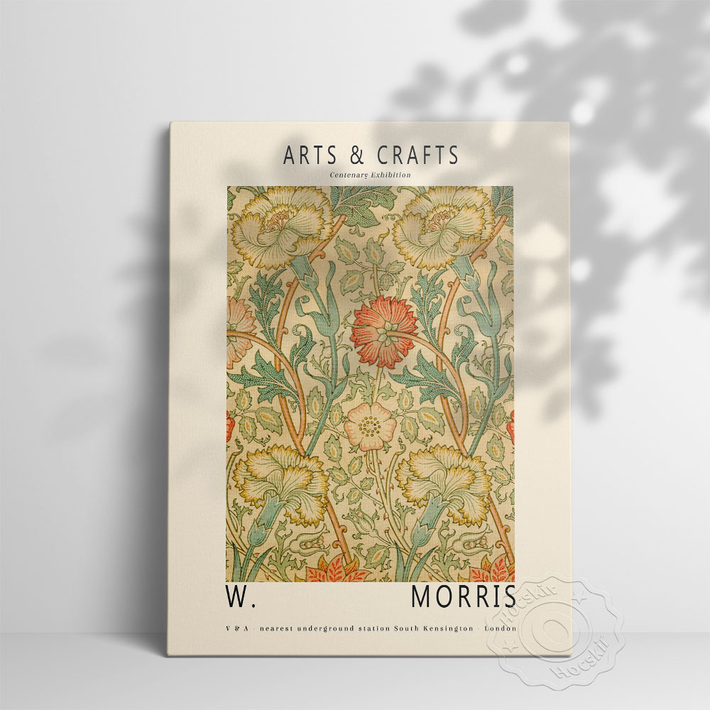 William Morris Exhibition Post - Art Craft Museum ulasan dan harga
