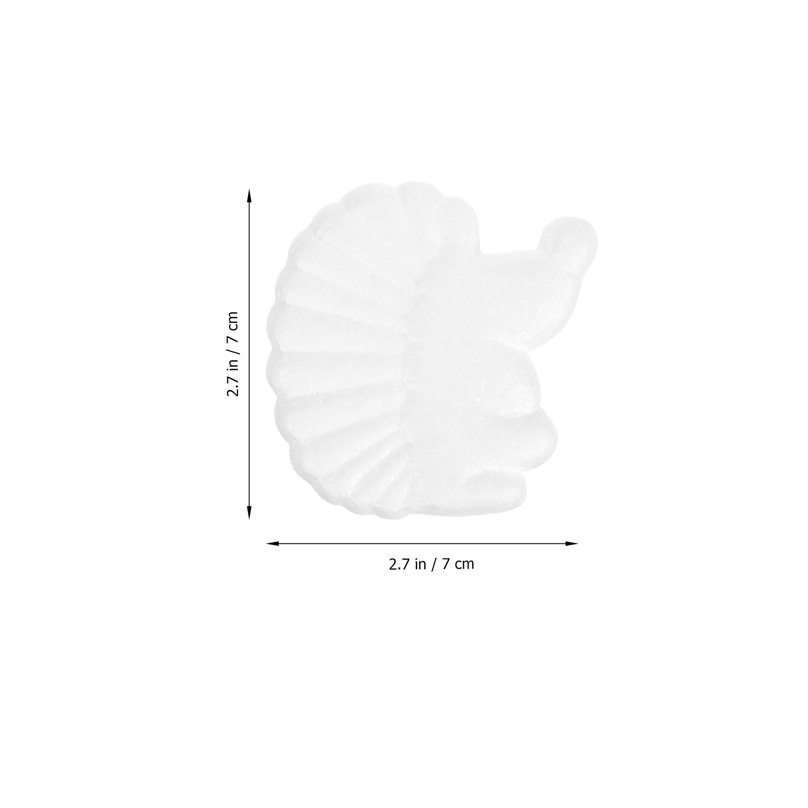 50Pcs Blank Foam Hedgehog Anim - Art Craft Kids ulasan dan harga