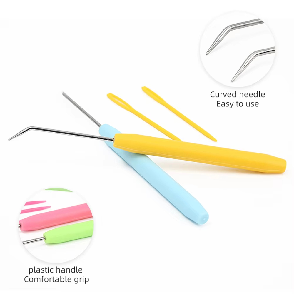 3pcs/set Loom Knit Hook Set Cr - Crochet Hook Set ulasan dan harga