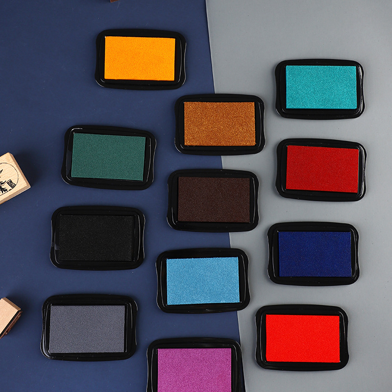 12 Colors Large Size Vintage I - Stamping Ink Pad ulasan dan harga
