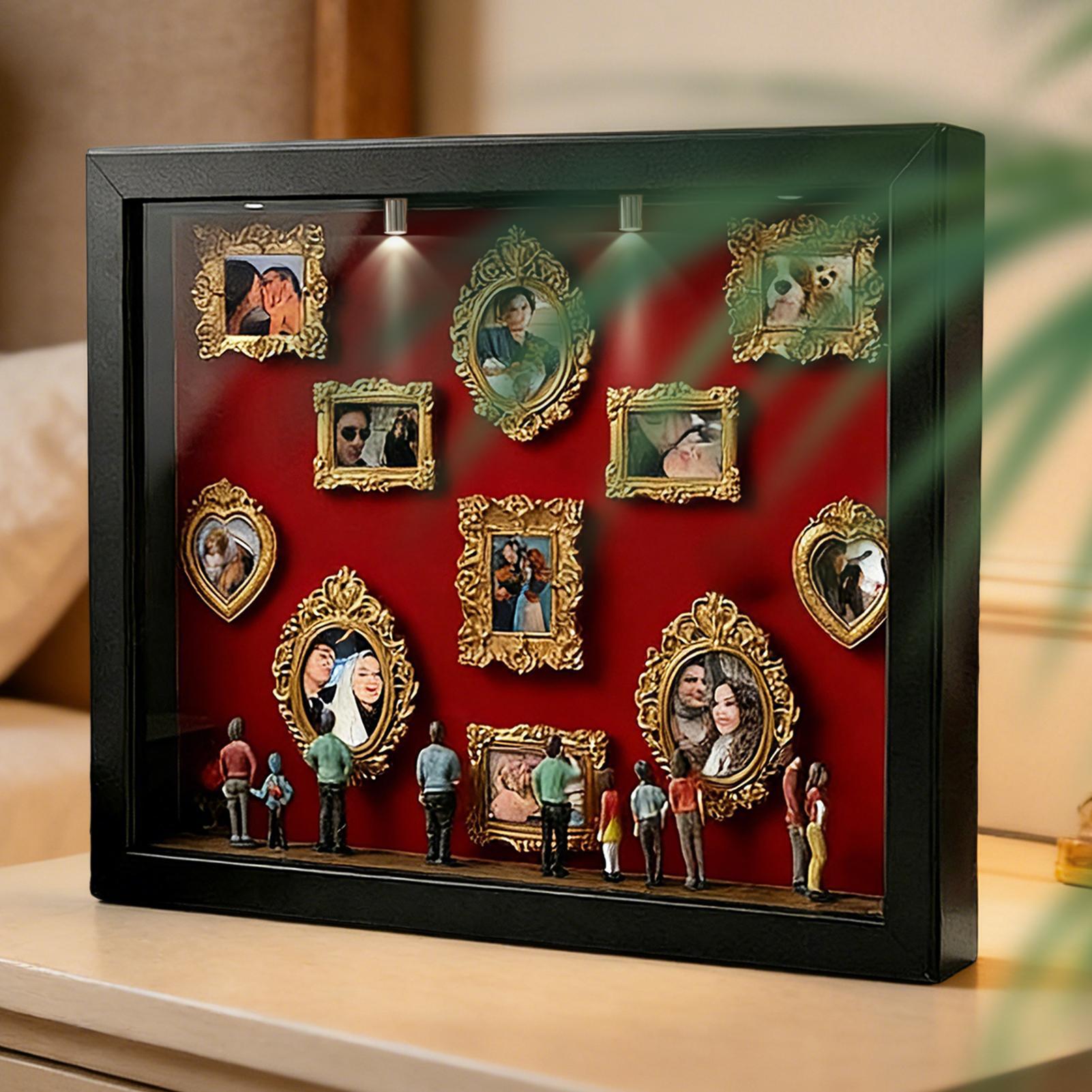 Small Display Box DIY Deep Fra - Art Craft Museum ulasan dan harga