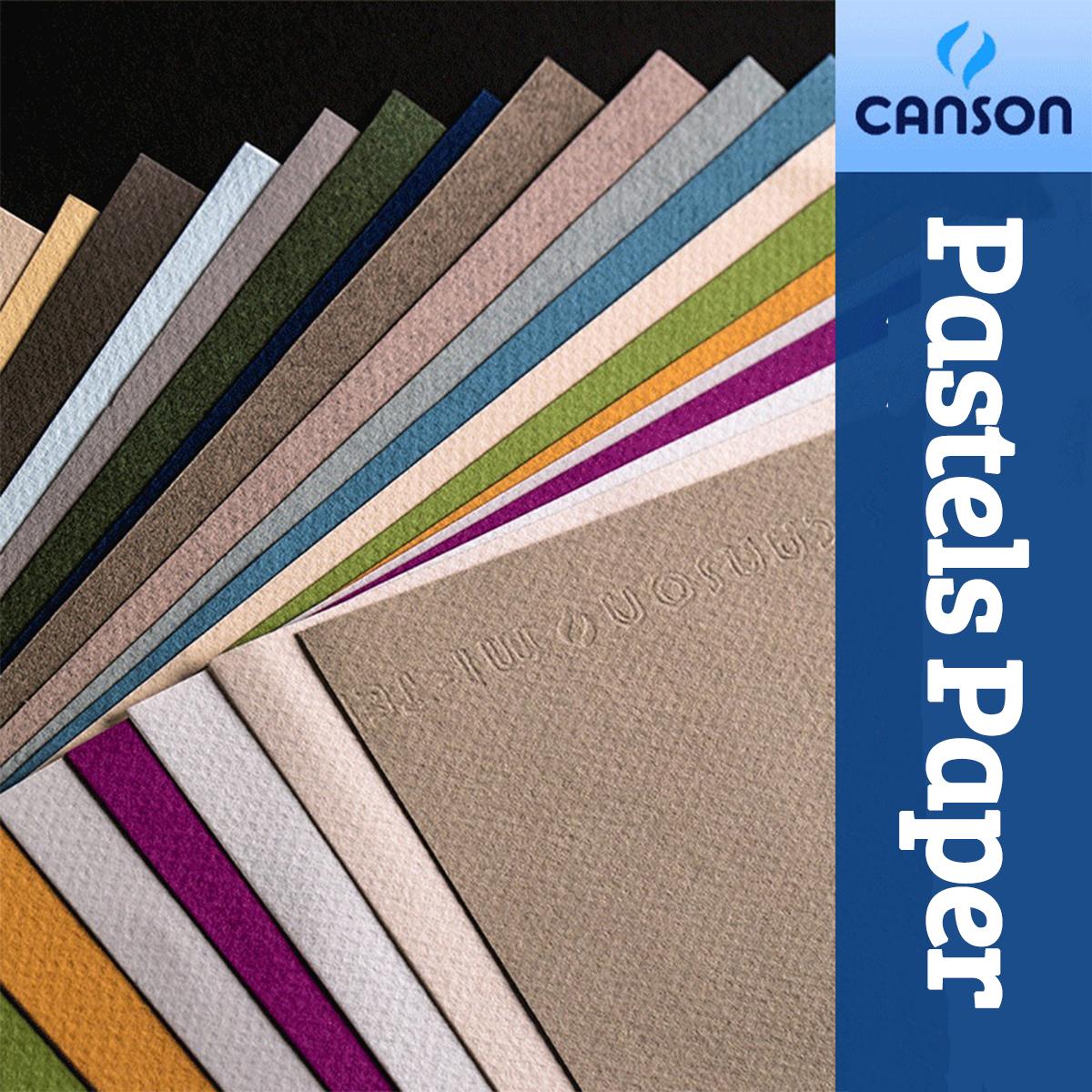 CANSON Pastels Paper,16K 16 Sh - Chalk Pastel Set ulasan dan harga