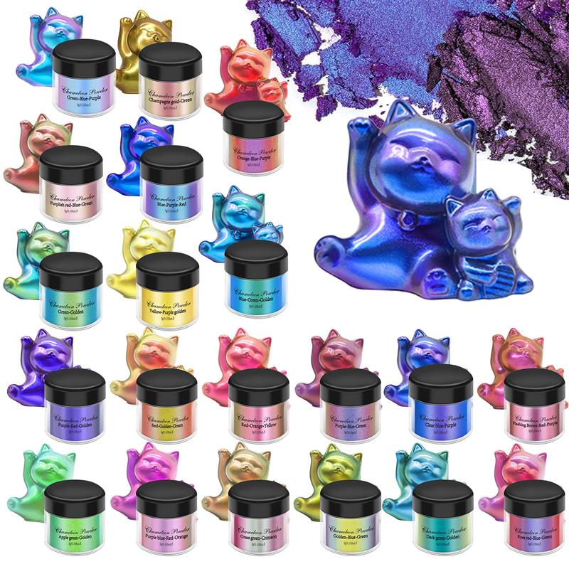 3g Mirror Chameleons Resin Pig - Resin Pigment Powder ulasan dan harga