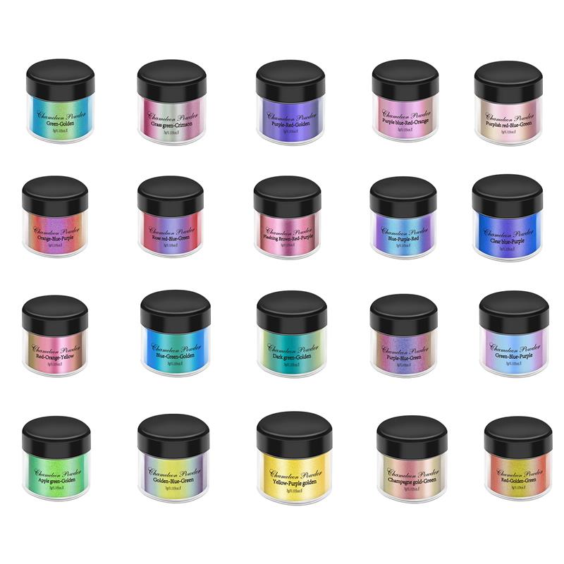 3g Mirror Chameleons Resin Pig - Resin Pigment Powder ulasan dan harga