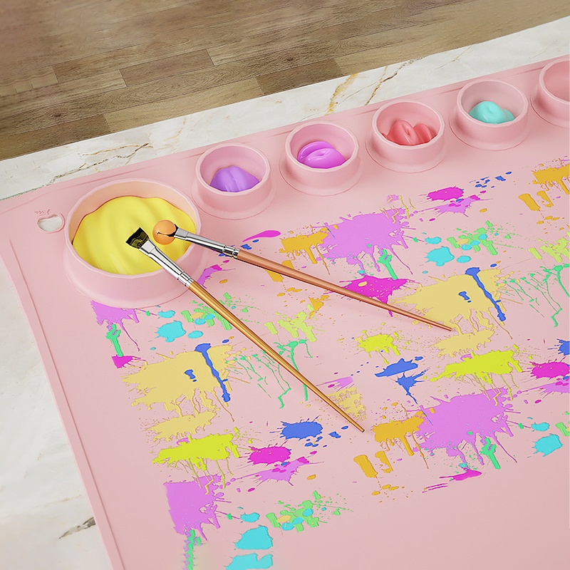60X40cm Silicone Painting Mat  - Art Craft Board ulasan dan harga