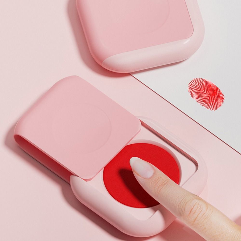 Clear Stamping Mini Fingerprin - Stamping Ink Pad ulasan dan harga